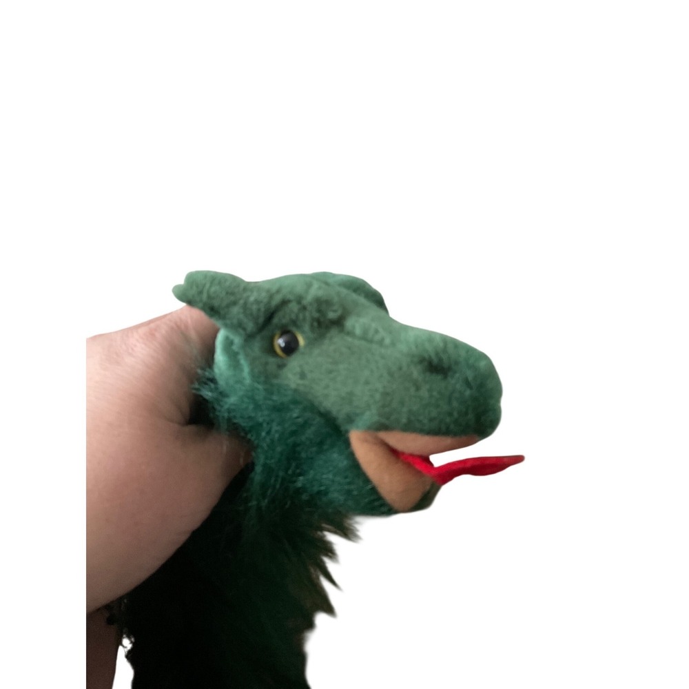Green Dragon marionette sunny toys Puppet Plush Stuffed Animal Toy Kids